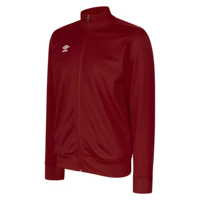 Umbro Umbro Men Club Essential Jacket in Burgundy Size: Small Burgundy S Male 5063107672780