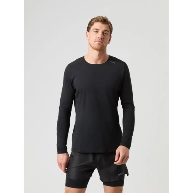 Long sleeve T-Shirt Bjorn Borg Feather Noir Male 2XL