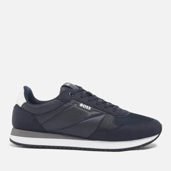 BOSS Mens Kai Runn Shell and Mesh Trainers - UK 7