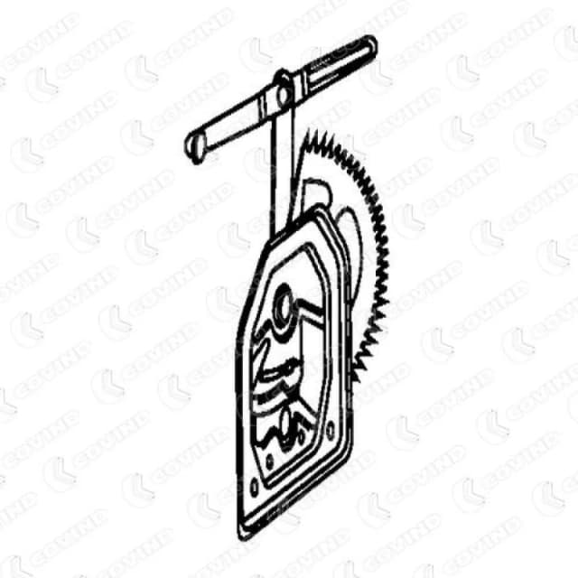 DT Spare Parts 1.22369 Window regulator Right Front, Operating Mode: Electric Window Winder (1561)