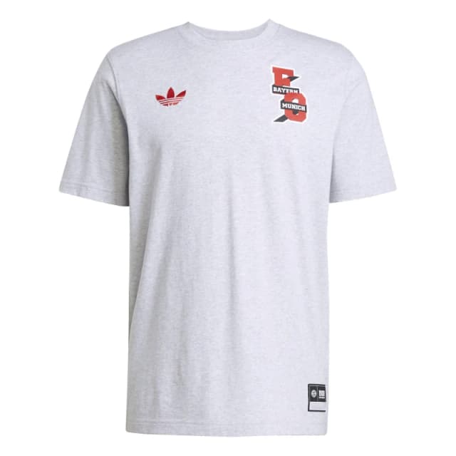 adidas FC Bayern VRCT Tee - Grey Grey S