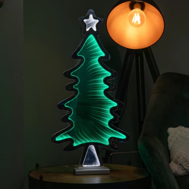 60cm Light up Christmas Tree Infinity Decoration with LEDs