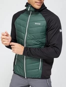 Regatta Andreson Hybrid Hooded Jacket - Khaki Size M Men