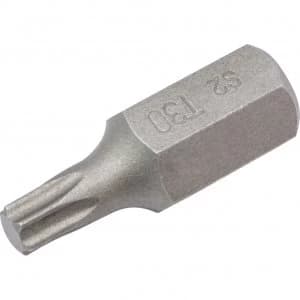 Draper Expert Torx 10mm Shank Hexagon Insert Bits T30 30mm Pack of 1