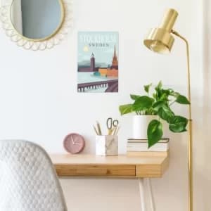 Stockholm Multicolor Decorative Metal Wall Accessory