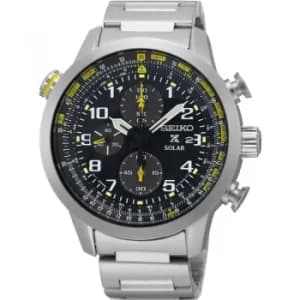 Mens Seiko Prospex Chronograph Solar Powered Watch