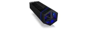 ICY BOX IB-1823MF-C31 storage drive enclosure SSD enclosure Black M.2