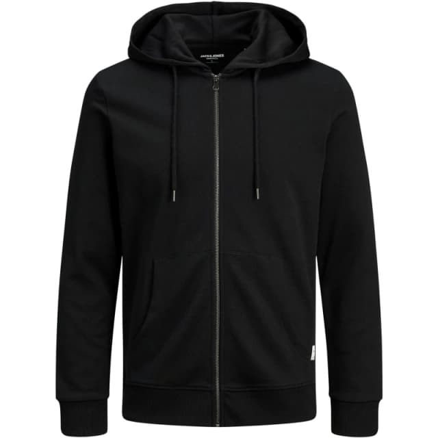 Jack & Jones JJEBASIC Hooded zip Black S Men