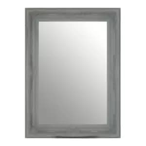 113 x 83cm Wall Mirror in Antique Grey