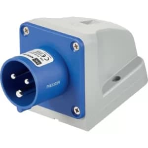 K9733BLU 32AMP IP44 2P+E Appliance Inlet 250-Volt