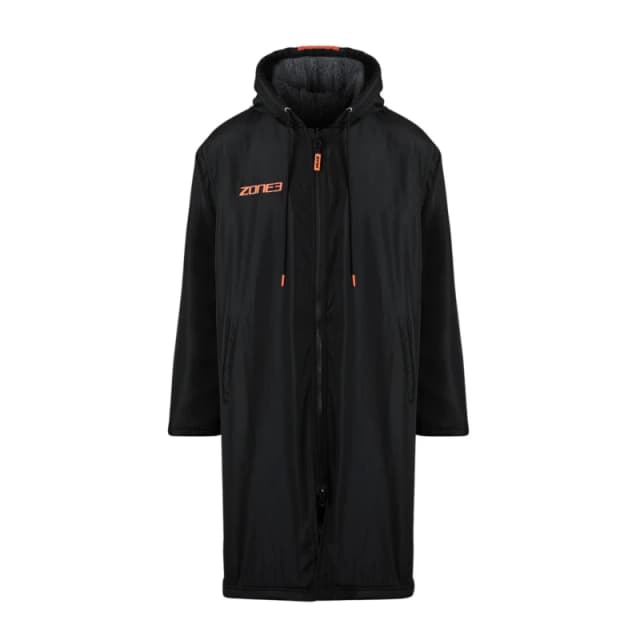 Parka Robe Black/Orange unisex Small