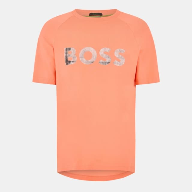 Boss Mens Teebero T-Shirt Open Red male S