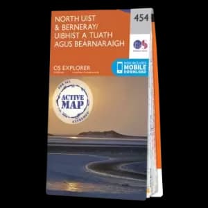 Map of North Uist & Berneray