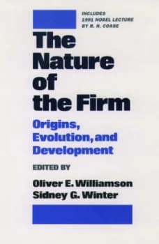 The Nature of the Firm by Oliver E Williamson Paperback