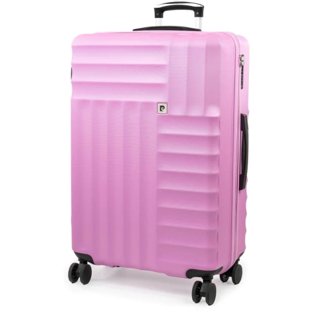 Pierre Cardin Soleil 30-inch Hard Shell Luggage Large Suitcase Fondant Pink unisex Large