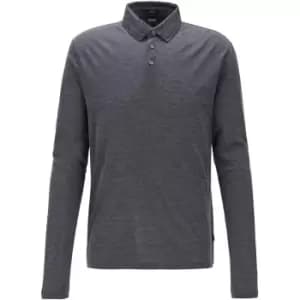Boss Pleins Polo Shirt - Blue