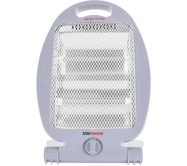 LLOYTRON StayWarm F2102GR Portable Halogen Heater - Grey 5052337001613