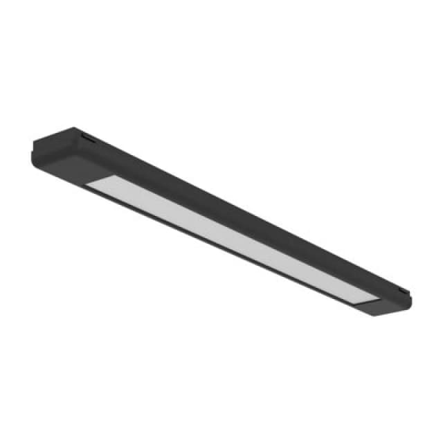 EGLO Eglo T-Plus Flat Light Ultra-Slim Black Ceiling Light WBS Black One Size Unisex 9008606323098