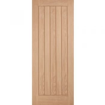 LPD Belize Cottage Unfinished Oak Internal Flush Door - 1981mm x 762mm (78 inch x 30 inch)