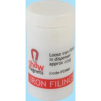Iron Filings Shaker - 225g - Shaw Magnets