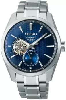 Seiko Presage Watch Sharp Edged Ao Open Heart