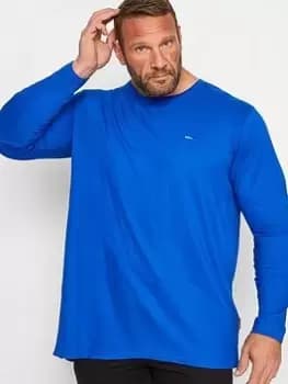 BadRhino Long Sleeve T-Shirt - Blue Size 2XL, Men