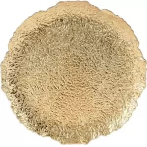 The Spirit Of Christmas OrganicShapePlate24 - Gold