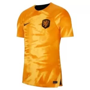 Nike Netherlands Home Shirt 2022 2023 Adults - Orange