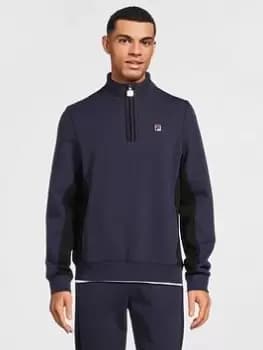 Fila Fila Taylor 1/2 Zip, Navy Size XL Men