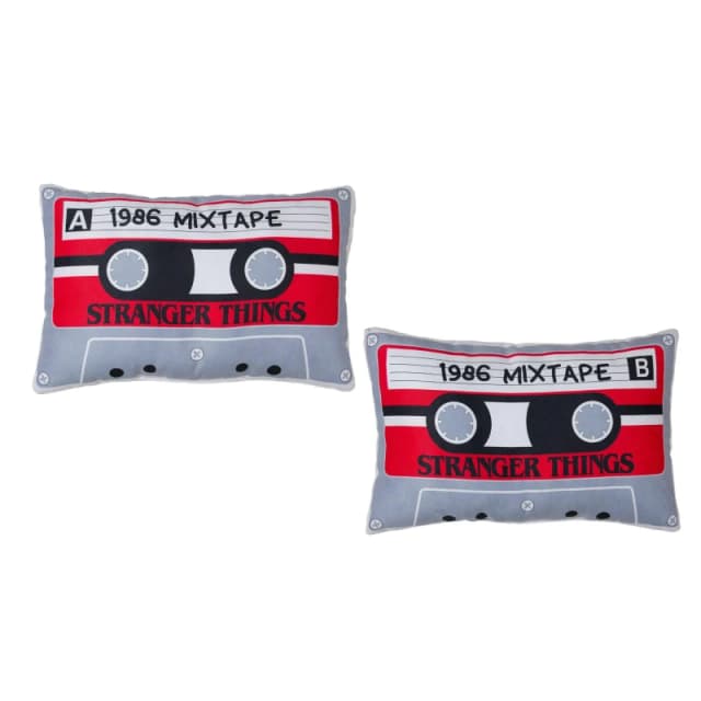 Stranger Things Cassette Shaped Cushion Multi unisex One Size