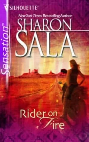 Rider on fire by Sharon Sala