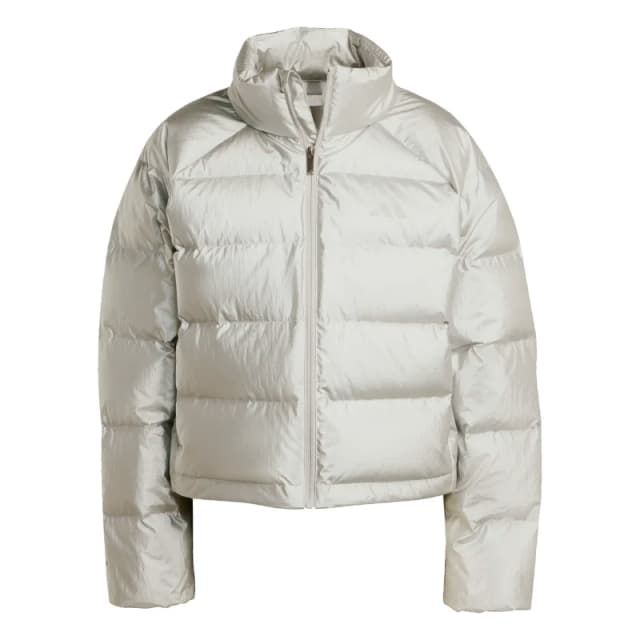 Womens down jacket adidas Helionic Argente Female S