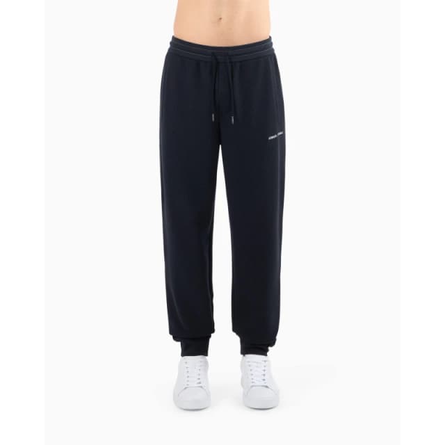 Armani Exchange Mens Closed Hem Fleece Joggers Deep Navy male S
