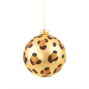 Leopard Print Bauble