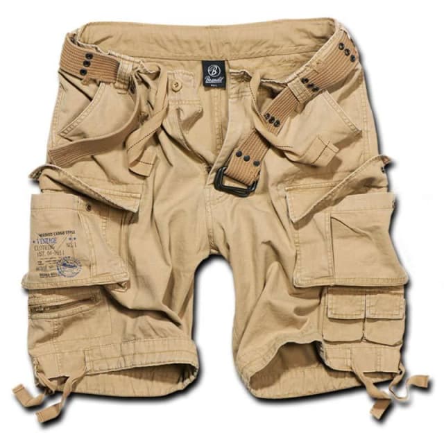Brandit Savage Shorts, beige, Size S for Men