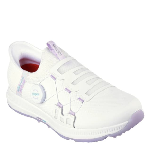 Skechers Go Golf Elite 5 - Slip In Spikeless Shoes Womens - White White 3