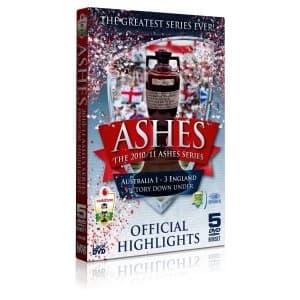 The Ashes Series 2010-2011 The Official Highlights 5 DVD