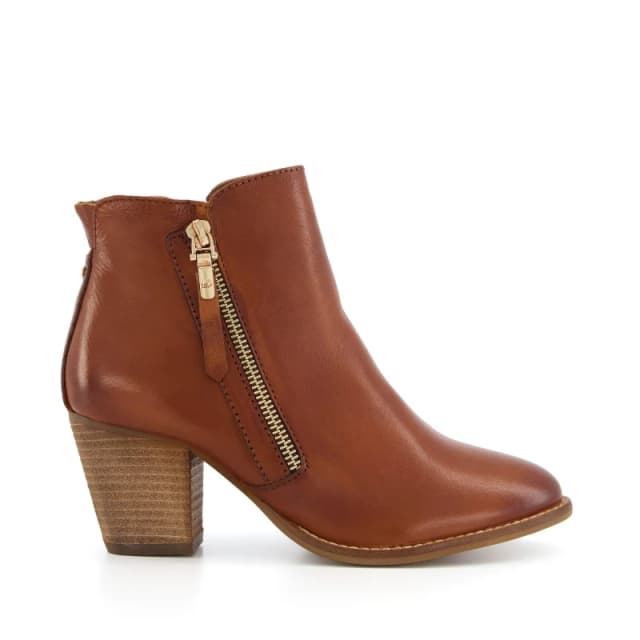 Dune London 'Paicey' Leather Ankle Boots Tan female