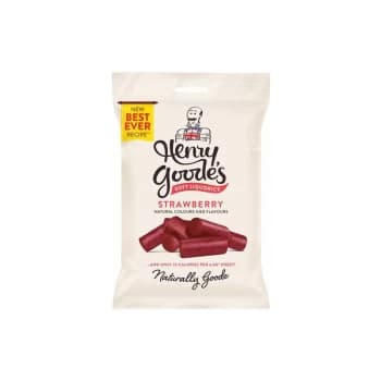 Soft Eating Red Liquorice - 200g - 78483 - Henry Goodes