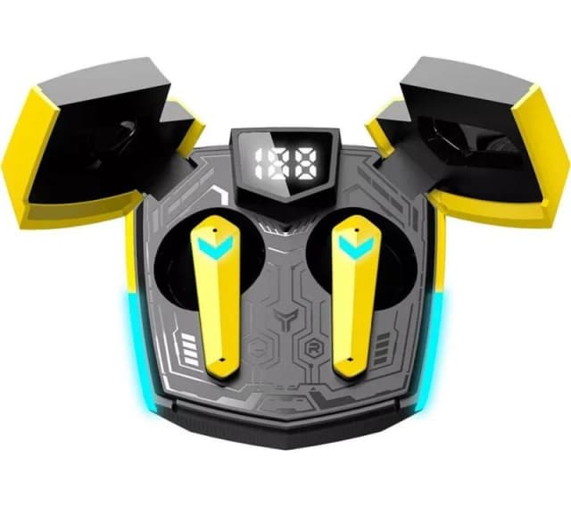 CANYON DoubleBee GTWS-2 Wireless Bluetooth Gaming Earbuds - Yellow, Yellow 5291485010690