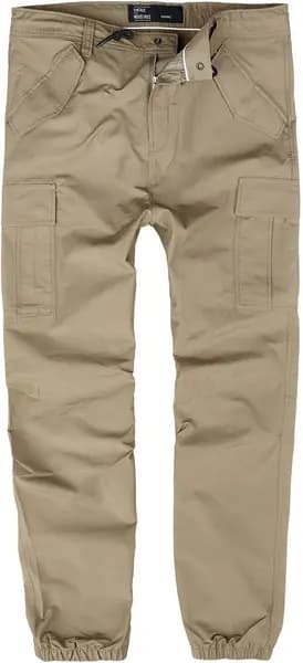 Vintage Industries Clyde trousers Cargo Trousers beige