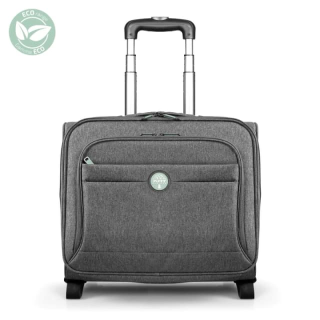 PORT DESIGNS Yosemite Eco 16" Trolley Bag - Grey, Silver/Grey 3567044007084