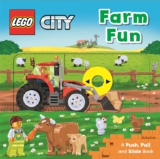 LEGO City. Farm Fun : A Push, Pull and Slide Book Board book