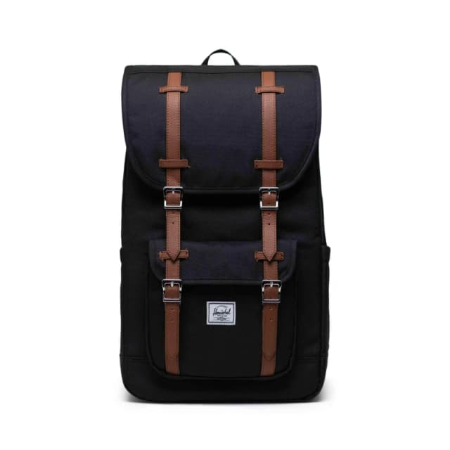 Herschel Supply Co Little America Padded Laptop Backpack Black/Tan unisex One Size