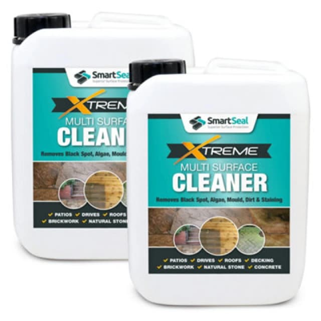 Multi Surface Cleaner Xtreme, High-Performance External Cleaner For Natural Stone, Block Paving And Paving Slabs, 2 X 5L