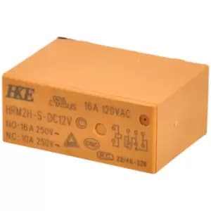 R-TECH 616306 High Sensitivity PCB Power Relay, SPDT 12VDC 16A