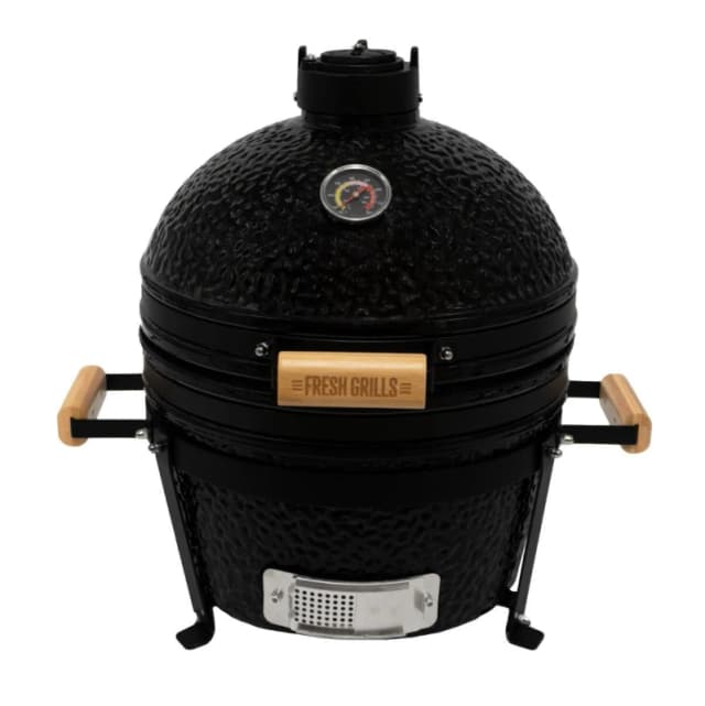 Monstershop Fresh Grills 16" Kamado BBQ Oven in Black Unisex