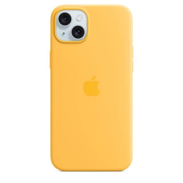 Apple Apple iPhone 15 Plus Silicone Case with MagSafe - Sunshine MWNF3ZM/A