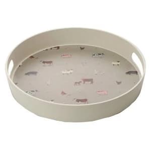 Willow Farm Reusable Bamboo Composite Small Round Tray