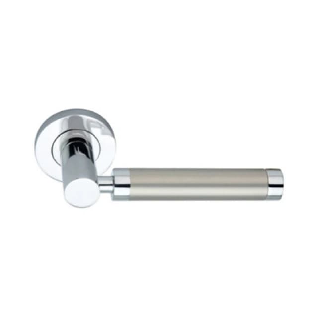 Spira Brass Zest Lever Door Handle Dual Tone